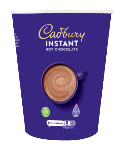 12oz paper incup - Cadbury Hot Chocolate