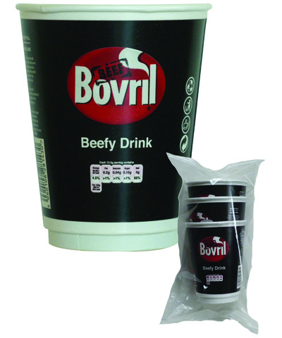 Branded vending - Bovril 12oz cup